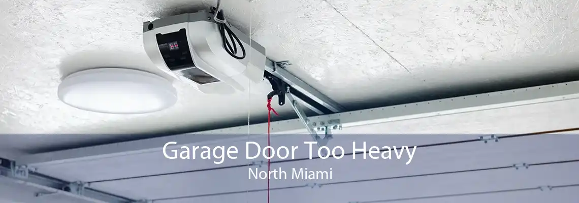 Garage Door Too Heavy North Miami