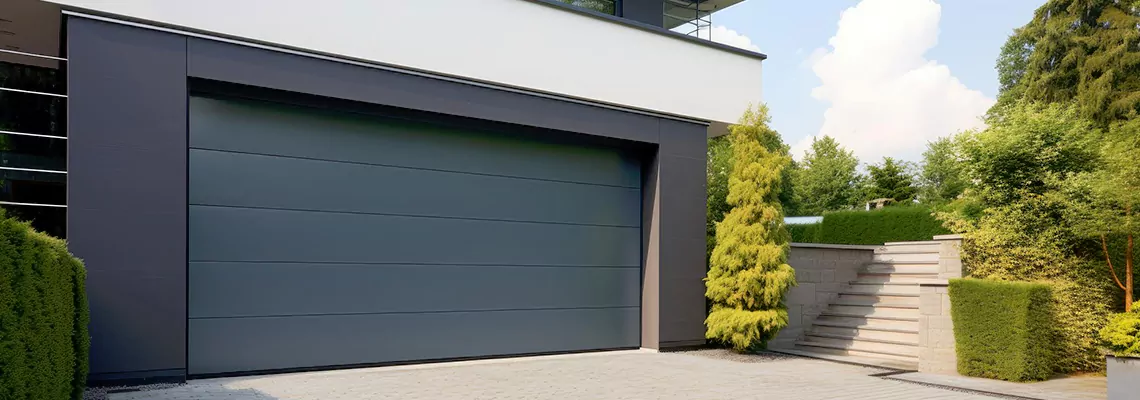 Haas Galvanized Steel Garage Door in North Miami