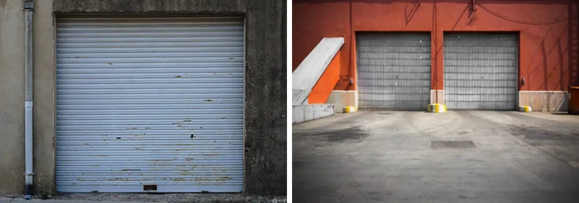 Rusty Iron Garage Doors Replacement in North Miami