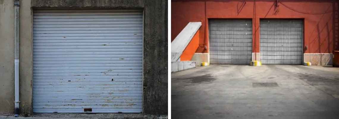Rusty Iron Garage Doors Replacement in North Miami, FL