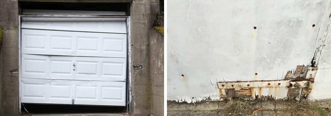 Rotten Commercial Garage Door Repair in North Miami