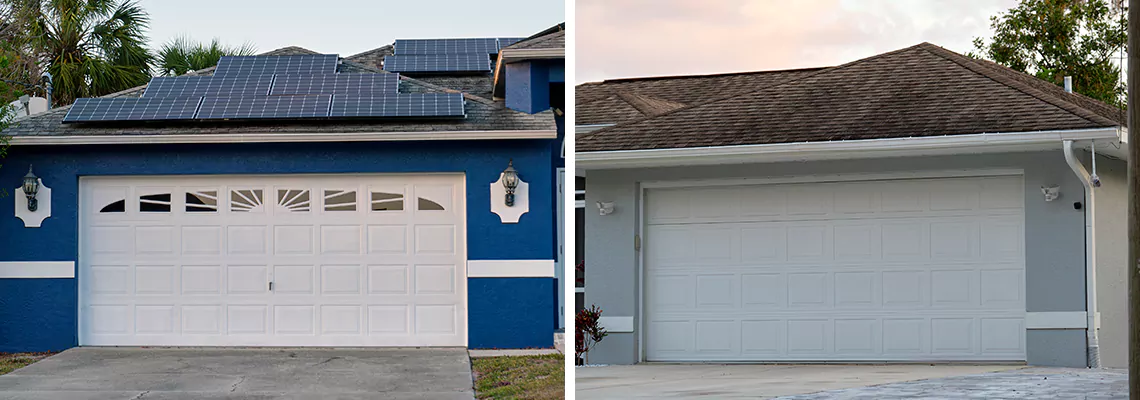 Wood Garage Doors Maintenance in North Miami